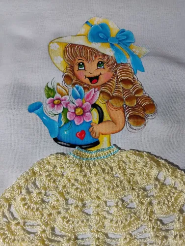 Peças em crochê