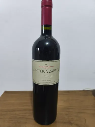 Vinho Angélica zapata cabernet Franc 2021