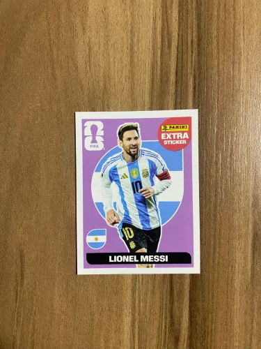 FIGURINHA LIONEL MESSI ROXO 2026
