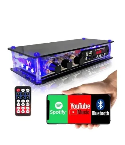 Amplificador Bluetooth Usb/fm Stereo 40w Orion