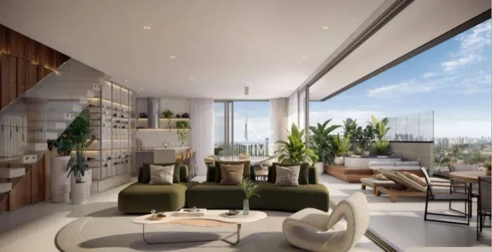 Cobertura Penthouse com 3 suítes à venda no Mercês, em Curitiba