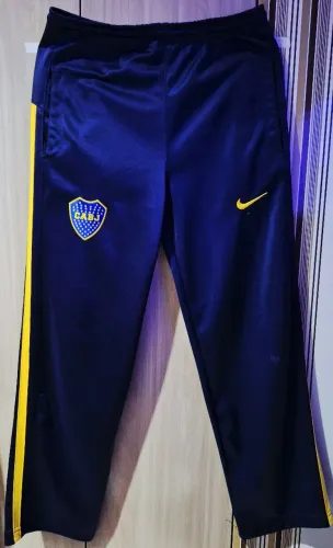 calça agasalho azul nike boca junior