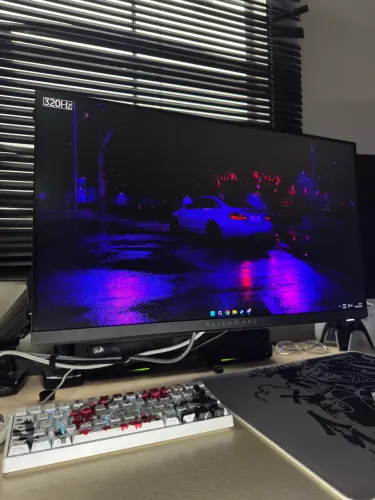 Monitor Alienware 25" 320hz garantia até 2030