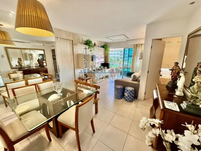 Barra da Tijuca  Ventanas Nature Resort | 3 Quartos (1 Suíte) | Vista Livre | Sol da Manhã