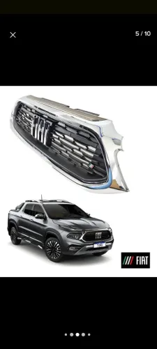 Grade dianteira Fiat Toro
