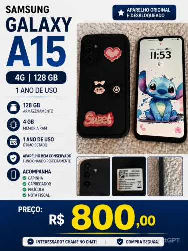 Samsung A15 4g 
