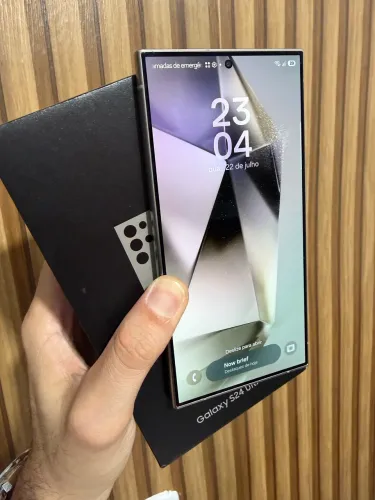 Samsung Galaxy S24 Ultra 5G 512/12GB Com caixa e carregador, Barato passo cartão 