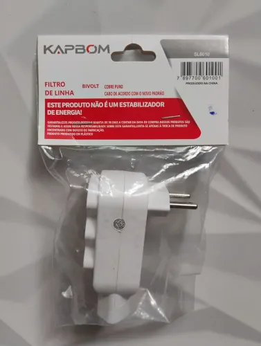 Tomada Macho com 4 portas Tripolar 4 Saidas 10A 250V