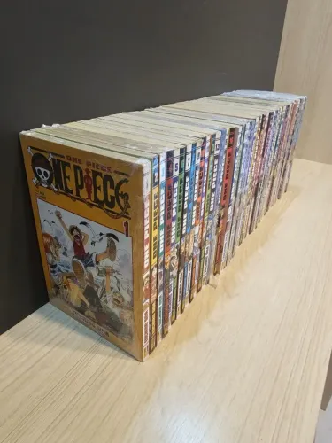 One Piece Lote 1 ao 20 Panini Mangá Seminovo Coleção