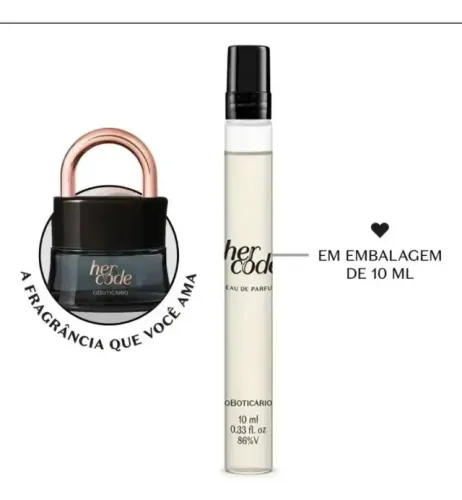 Her Code Touch Eau De Parfum 10ml