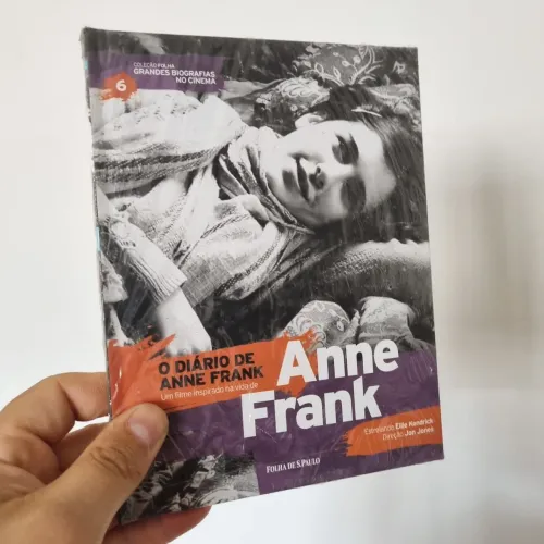 Anne Frank DVD GRANDES BIOGRAFIAS NO CINEMA FOLHA DE SÃO PAULO 