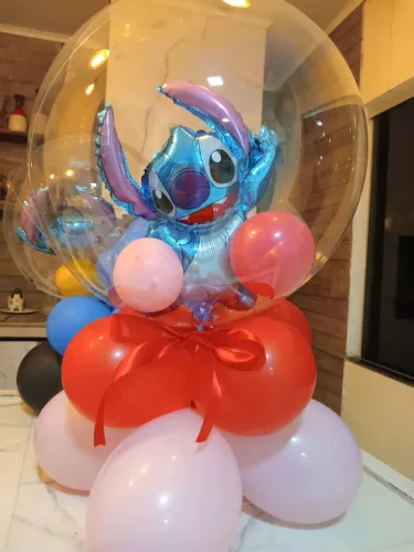 Balão transparente personalizado