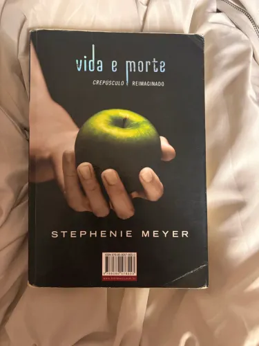 livro crepúsculo: edição especial vida e morte + crepúsculo