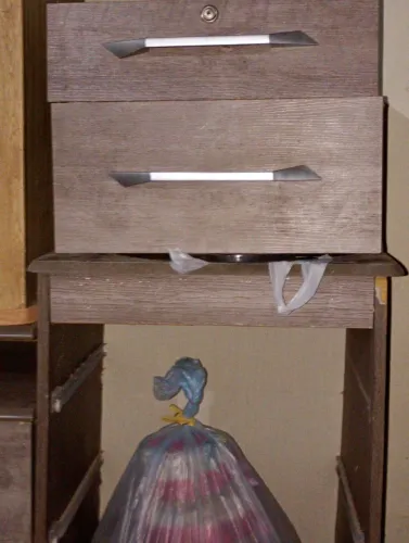 Doação de cômoda, de uma irmã 