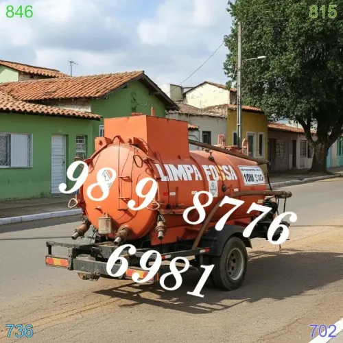 Limpa Fossa com agilidade em Tirirical e Cidade Operária