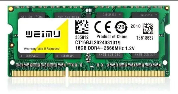 Memória RAM 16GB DDR4 Notebook 2133MHz - Funcionando Perfeitamente