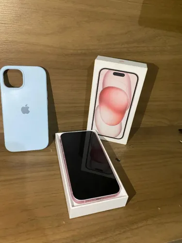 VENDO ou TROCO iPHONE 15 128GB ROSE