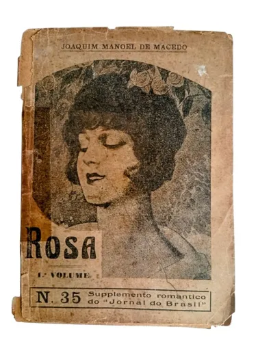 Livro Rosa1.volume n.35 suplemento romântico do jornal do Brasil 1931