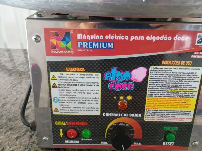 Vendo máquina de fazer algodão doce