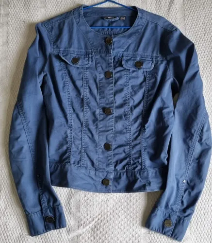Jaqueta Feminina Mexx Importada Azul Tam. 36 | Excelente Estado