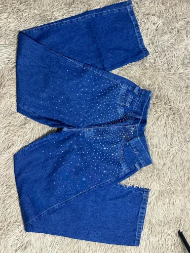 Calça com brilho