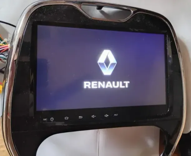 Multimídia Navpro Renault Captur Com Moldura *0