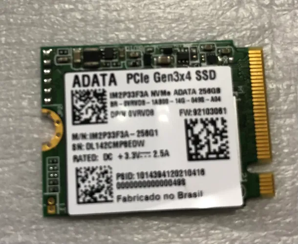 SSD M.2 256GB Nvme ADATA - 2230