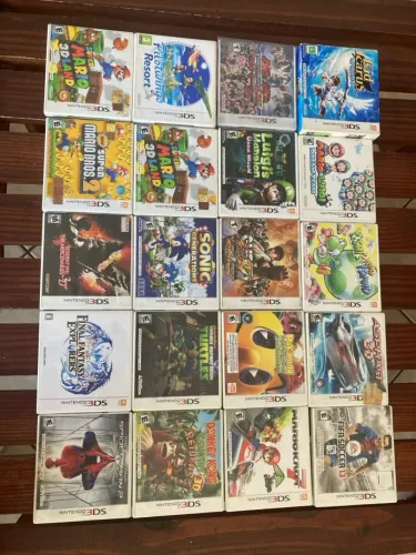Jogos Nintendo 3DS originais. Valores na descrição. Envio OLX PAY