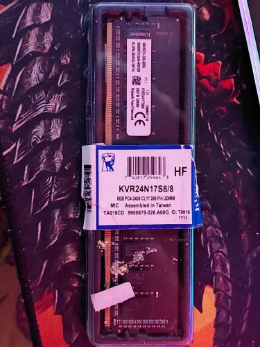 Memória RAM DDR4 8GB - Kingston