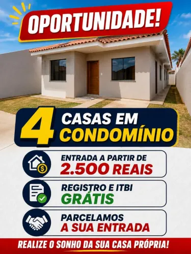 Casa Nova Registro e itbi grátis