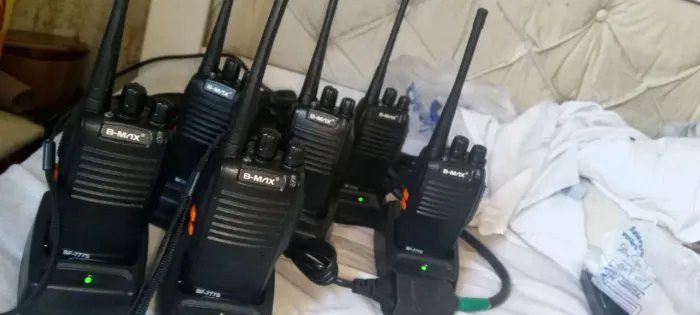 Kit 6 Radio comunicador Baofeng