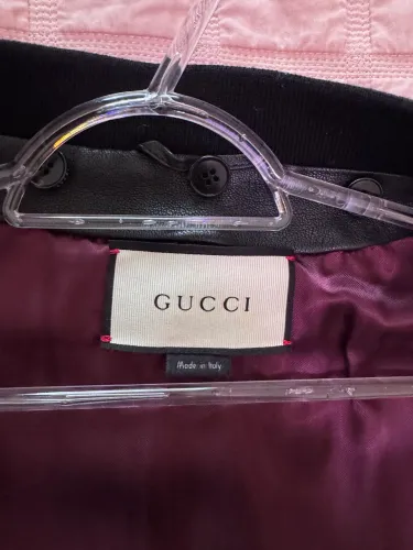Jaqueta Couro Gucci