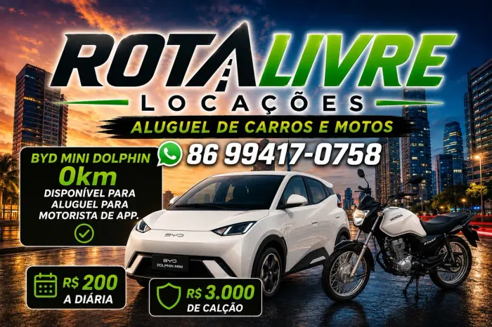 ALUGUEL DE CARRO ELÉTRICO PARA MOTORISTA DE APP