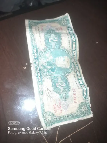 Cédula de Dois Cruzeiros 1950