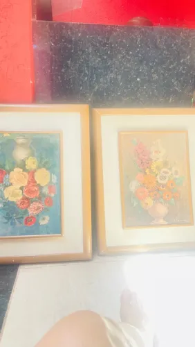 QUADROS VINTAGES, ? assinados por j. Pifarré,, tamanho 40x60 cmMARÍLIA LER DESCRIÇÃO 