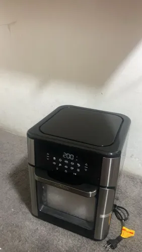 ? Vendo Air Fryer Mondial Digital! Preta e inox, prática e ideal para o dia a dia. ?