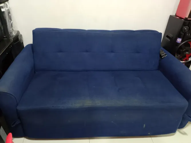 Vendo sofá cama usado