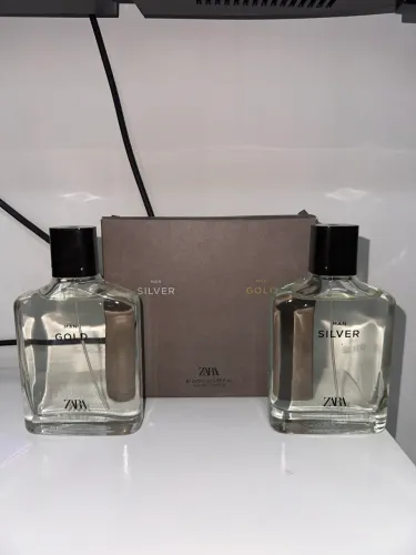 perfume Zara man silver e gold 100 ml