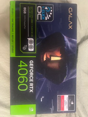Placa De Vídeo RTX 4060 8gb Galax