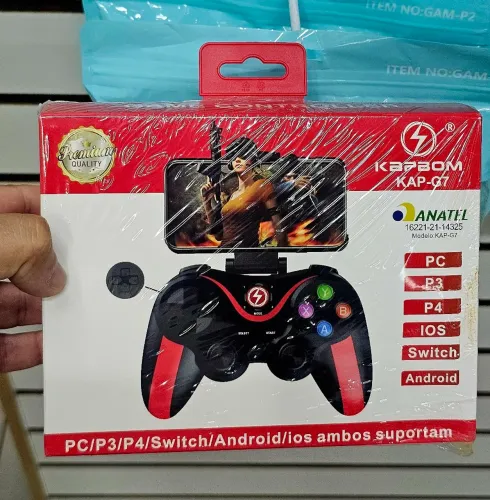 Controle Game Pad sem fio Pc/Celular.