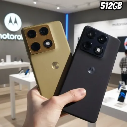 Celular Motorola Signature 5G 512GB, Novo e Lacrado, Garantia e Nota, Camera Sony Lytia