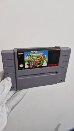 Super Mario Kart Snes Original Salvando
