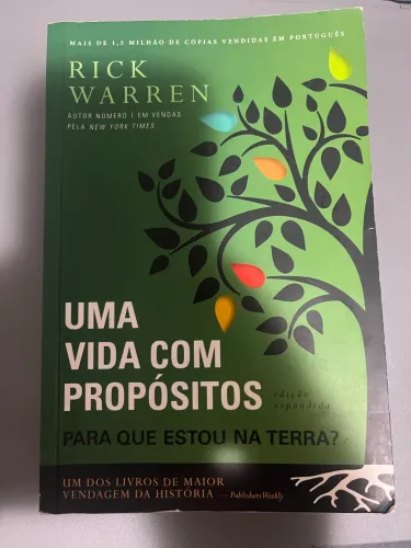 Livro Uma Vida com Propósito