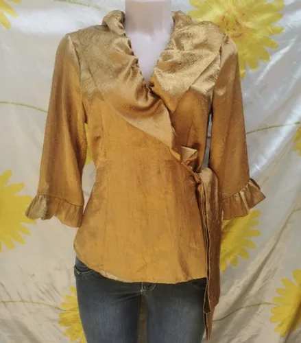 blusa festa madame MS transpassada tam 42