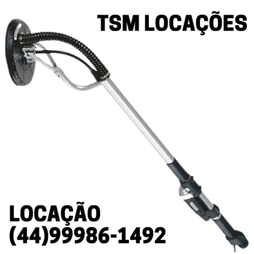 Locação/Alugar/Aluguel - Lixadeira de parede para massa corrida. (Maringá)