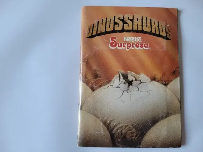 Álbum Chocolate Surpresa Dinossauros