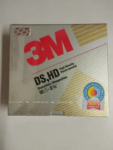 Caixa Disquetes 5.25" 3M
