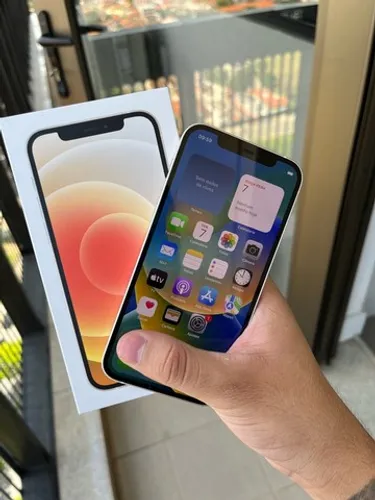 iPhone 12 branco 256gb de memoria // venha você também 