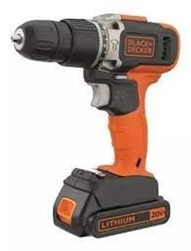Parafusadeira de Impacto 10mm Black+Decker BCD704C1 20V + acessórios 110V/220V