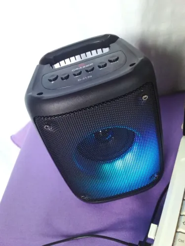 Caixinha de Som Potente Com Bluetooth Fm Nova